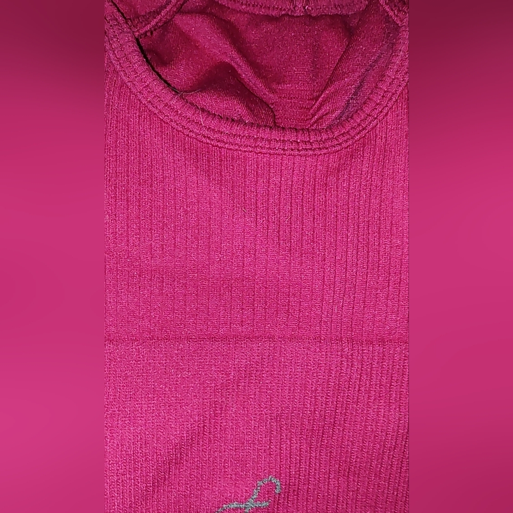 Freely Red Women's Darlene Seamless Sports Bra Low Support Size Medium - Picture 5 of 10